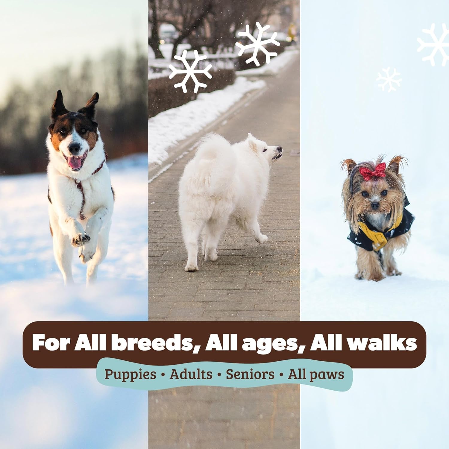 Pawtection Balm for Dogs, Dog Paw Protector, Moisturizing Dog Paw Balm for Dry, Cracked Pad, Protects Paw from Extreme Weather, Paw Lotion for Allergies & Itching (0.15 Oz Stick)